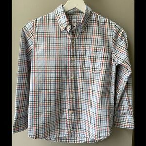 Gap Kids Plaid Cotton Poplin Button Down